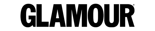 Logo de la revista GLAMOUR que mencionó a Cosmetocritico