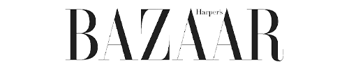 Logo de la revista Harper's Bazaar que mencionó a Cosmetocritico