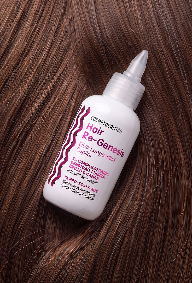 Hair Re-Genesis tónico capilar anticaída para canas y longevidad capilar